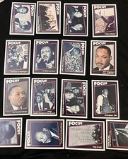 Martin Luther King Jr. MLK Trading Card Complete Set by Unbeatable Focus 1992