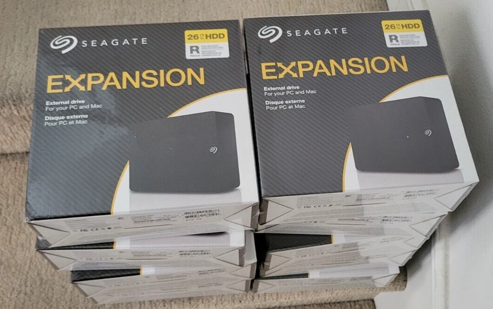 Seagate STKP26000400 Expansion 26TB External USB 3.0 Desktop Hard Drive