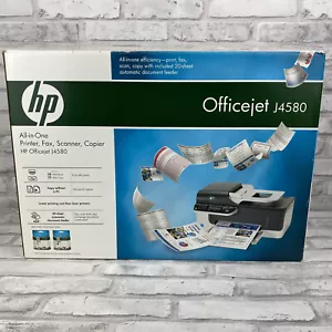 HP OfficeJet J4580 Drucker - Drucken, Kopieren, Scannen & Faxen Neu offene Box - Bild 1 von 8