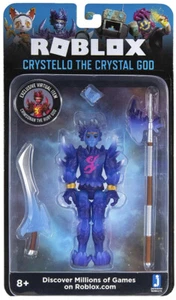 Roblox Core Packs CRYSTELLO DER KRISTALLGOTT Actionfigur neu & versiegelt mit Code - Bild 1 von 2