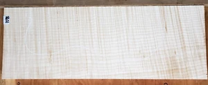 Flame Figured Maple MUSIC Wood 1098 Luthier 5A Guitar builders lumber 23x8.5x1.5 - Picture 1 of 3