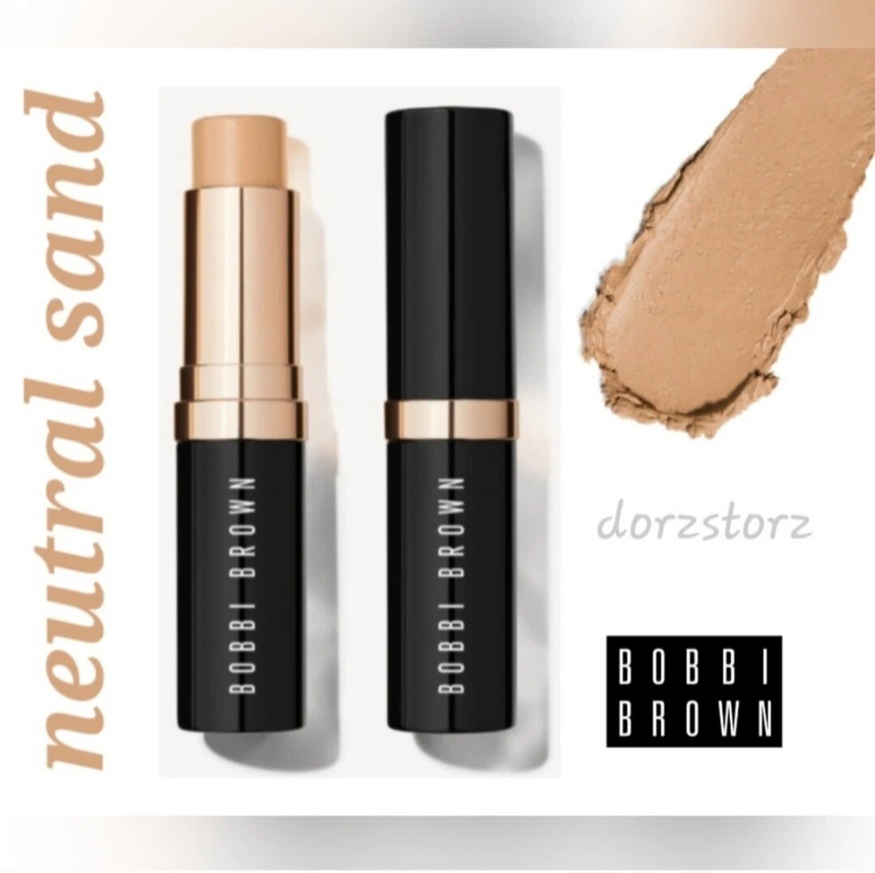 Bobbi Brown Skin Foundation Stick Neutral Sand Size 0.31 Oz Boxed