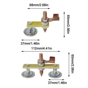 Clamp Strong Magnetic Welding Magnet Head Single/Double Hot Clamp F1H2 J3S2 - Picture 1 of 18