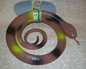 SERPENTE MARRONE SCURO lunghezza 90 cm cod.16385 - Picture 1 of 1