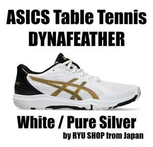 Zapatos de tenis de mesa ASICS DYNAFEATHER 1073A064.101 blanco/negro - Imagen 1 de 12