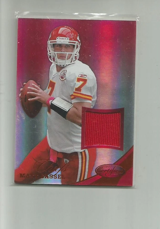 2012 Certified Mirror Red Materials #46 Matt Cassel  156/199 - Image 1 of 2