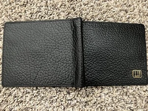 Cartera Dunhill Plegable - De Colección, Hecha en Inglaterra, Nunca Usada - Imagen 1 de 4