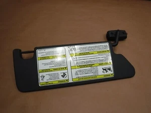 Jeep Wrangler JK 07-09 Sun Visor Black Driver 55371009AA Free Ship - Picture 1 of 8