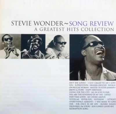 Stevie Wonder - Song Review, A Greatest Hits Collection - CD, VG - Image 1 of 2