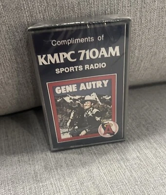 California Angels Gene Autry Cassette Tape 18 Original Hits Tape Rare Sealed - Imagem 1 de 4