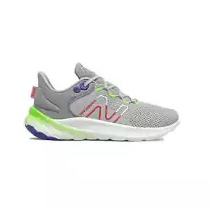 Scarpe da corsa NEW BALANCE PEROVSH2 Fresh Foam Roav YTH'S (Wide) in rete grigio chiaro - Foto 1 di 4