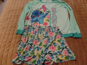 Conjunto de pijama de 2 piezas para mujer, Disney Lilo And Stitch, HANA, LS, talla: XL, ex estado - Imagen 1 de 14