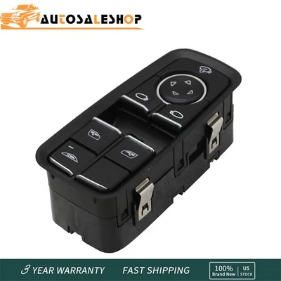 Driver Power Window Switch w/Power Folding 99161315702DML For Porsche 911 12-19 Foto 1 de 4