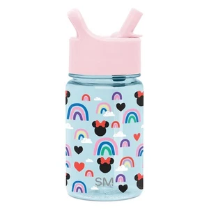 Simple Modern Disney Minnie Mouse Kids Water Bottle with Leak Proof Straw Li... - Picture 1 of 7