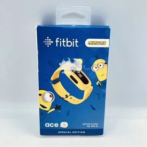 BRAND NEW Fitbit Minions Ace 3 Special Edition Activity Tracker - Yellow - Picture 1 of 6