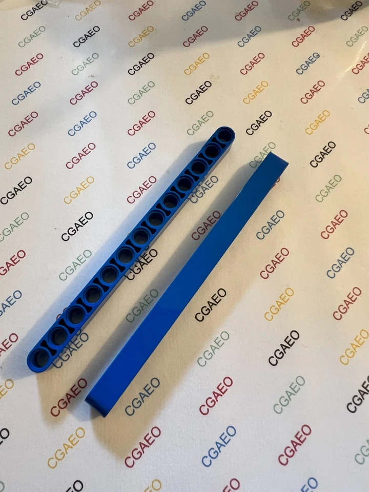 2 X Lego 41239 Technic, Liftarm 1 x 13 Thick - BLUE - Photo 1/1