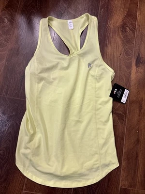 Camiseta sin mangas para mujer extra pequeña Fila Pickleball tenis amarillo neón nueva con etiquetas Foto 1 de 3