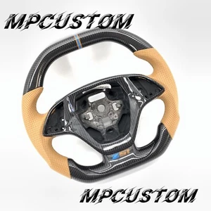 Fit For Chevrolet Corvette C7 2014 2015 - 2018 2019 Carbon Fiber Steering Wheel  - Picture 1 of 7
