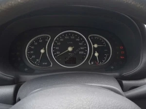 Per Renault Kangoo I 98-03 Anelli per cruscotto in alluminio lucidato 3 pezzi - Picture 1 of 4