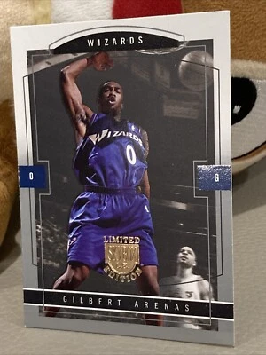 NBA 2003-04 Skybox Edición Limitada Washington Wizards Agent 0 Gilbert Arenas Foto 1 de 2