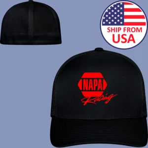 Napa Auto Parts Racing schwarze Mütze Baseballkappe Größe S/M & L/XL - Bild 1 von 2
