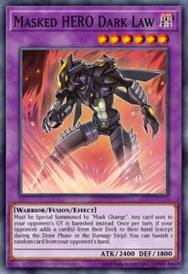 Masked HERO Dark Law - RA01 - Super Rare - Yugioh EURO - Picture 1 of 1