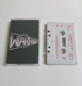 WARRIOR FIGHTING FOR THE EARTH CASSETTE TAPE 10 RECORDS UK 1985 - Picture 1 of 1