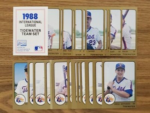 1988 ProCards International League Tidewater Tides - Pick One - Fill Your Set ⚾