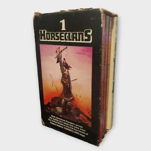 First Signet Printing Horseclans 1 Set Robert Adams Slipcase Fantasy 80s 4 Books - Picture 1 of 10