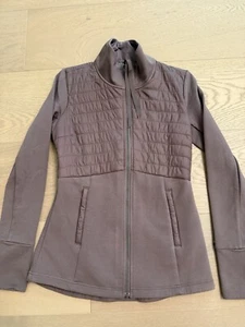 NWT CALIA Carrie Underwood Moto Hybrid Quilted Jacket Cadet Small S Mauve Pink - Picture 1 of 5