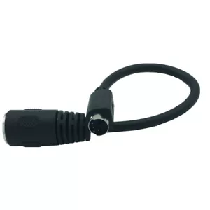 6 Pin Mini-DIN (PS2) Stecker auf DIN 5 Pin Buchse Adapter Stecker Kabel für Tastatur - Bild 1 von 5