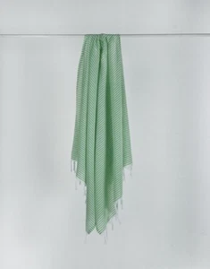 Denizli peshtemal, Fouta Towel,%100 Turkish cotton, ideal for bath spa, pool,gym - Picture 1 of 5