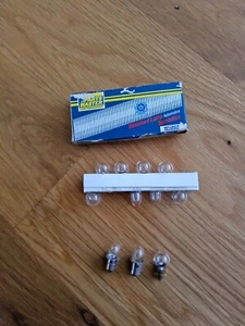Clear automotive Miniature Lamps. 11 included - Picture 1 of 2