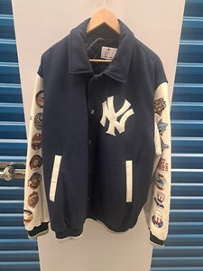 G-III By Carl Banks MLB New York Yankees 27 World Series Patches Jacket Sz XXL - Picture 1 of 10