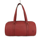 Louis Vuitton Epi Souffle Leather Hand Bag Red/4S1166