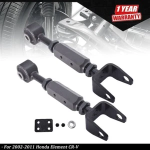 Par Para Honda Element CR-V 02-11 Brazo de Control Superior Trasero Ajustable Izquierdo y Derecho - Imagen 1 de 7