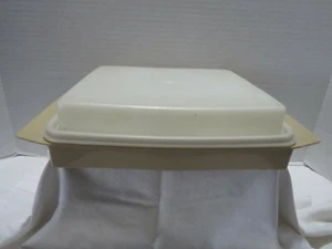 VINTAGE TUPPERWARE HELLBRAUN TEUFEL EI/GEMÜSE BEHÄLTER - Bild 1 von 7