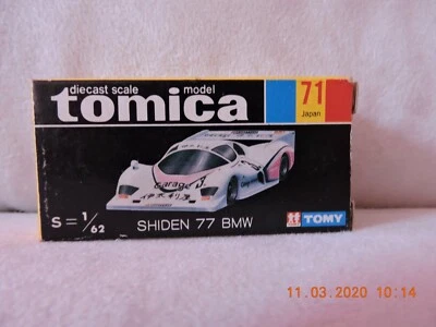 Tomica Takara tomy 1/62 Shiden 77 BMW - Immagine 1 di 4