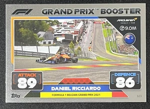 Topps Turbo Attax Daniel Ricciardo #323 F1 Grand Prix Booster 2022 - Foto 1 di 2