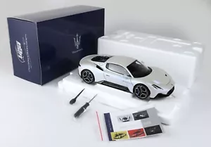 1/18 BBR Maserati MC20 BIANCO AUDACE HE180051ABF NUOVO & IMBALLO ORIGINALE - Foto 1 di 10