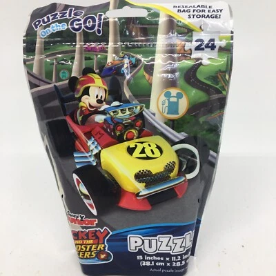 Puzzle on the Go Disney Junior Mickey And The Roadster Racers 24 Piezas Puzzle Foto 1 de 4