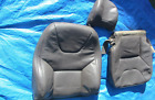 01-04 Volvo XC70 OEM Cross Country Brown Driver Left Leather Seat Covers 3 Pcs.