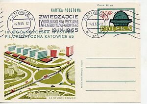 Polonia Arquitectura y Urbanismo Entero postal del año 1965 (DE-703)