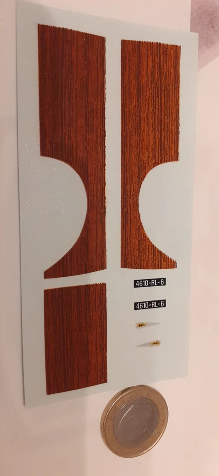 decalcomanie decals déco bois woody pour matford 1/43 - Photo 1/1