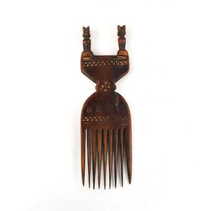 Nyamwezi Mwana Hiti Figural Comb Tanzania - Picture 1 of 8
