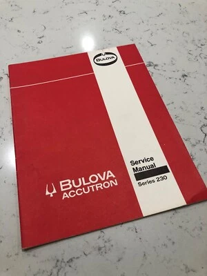 Accutron 230 Service Manual - Image 1 of 2