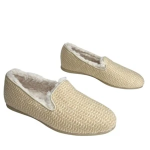 Anne Klein Emette Cozy Slippers Natural Size 5.5M - Picture 1 of 20