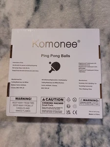 50X Pelotas de Ping Pong Blancas Tenis de Mesa 40mm Sin Logotipos Ideal Jugar Mascotas Juguete Artesanía - Imagen 1 de 2