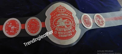 Cinturón réplica Campeonato de Lucha Peso Pesado del Sur AWA Foto 1 de 4