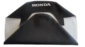 HONDA CR 250 RED ROCKET 1978-1979 OEM MATCH NERO DOPPIO AMMORTIZZATORE COPRISEDILE - Foto 1 di 4